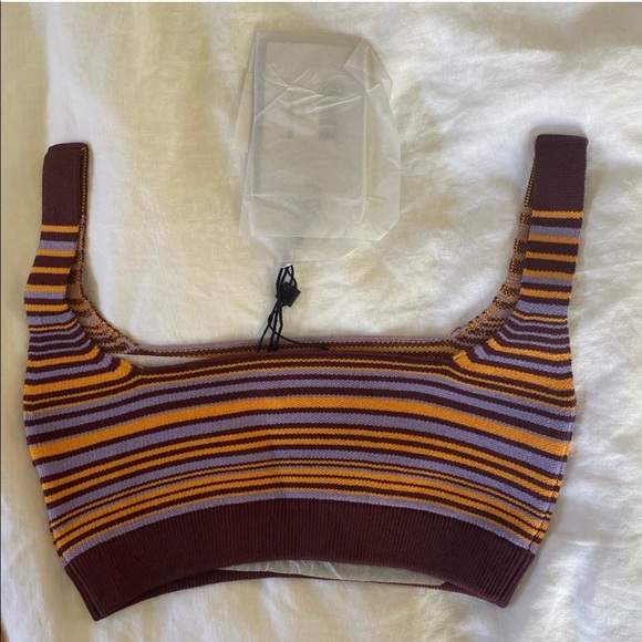 Nagnata Yoni Shorts and Lucid Bra Top Set in Cuba Stripe - Picture 11 of 11